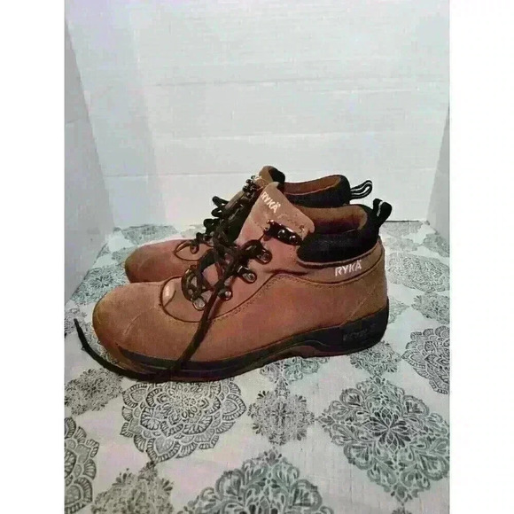 EUC Ryka Terrain Brown Suede Boots K28002WJB Ladies Size US 7M - Picture 6 of 9